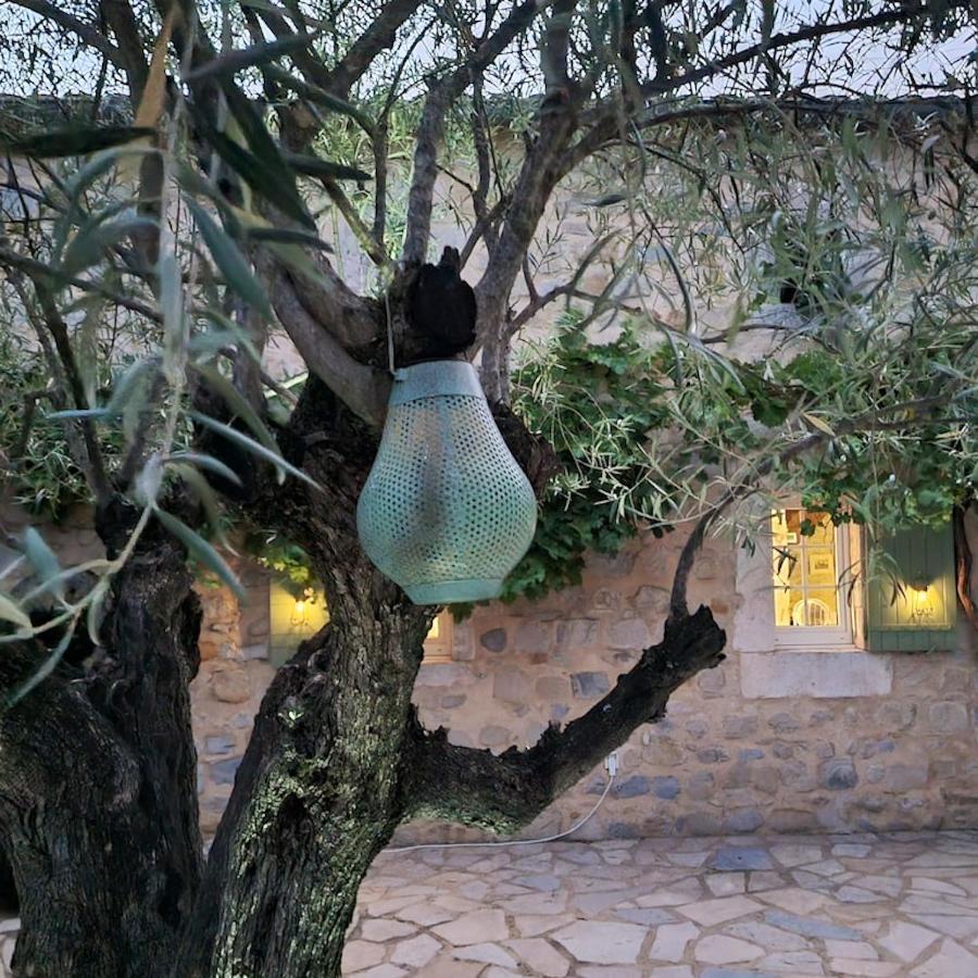 Villa Charmante A Lussan Avec Piscine Privee Et Jardin Closa Buitenkant foto