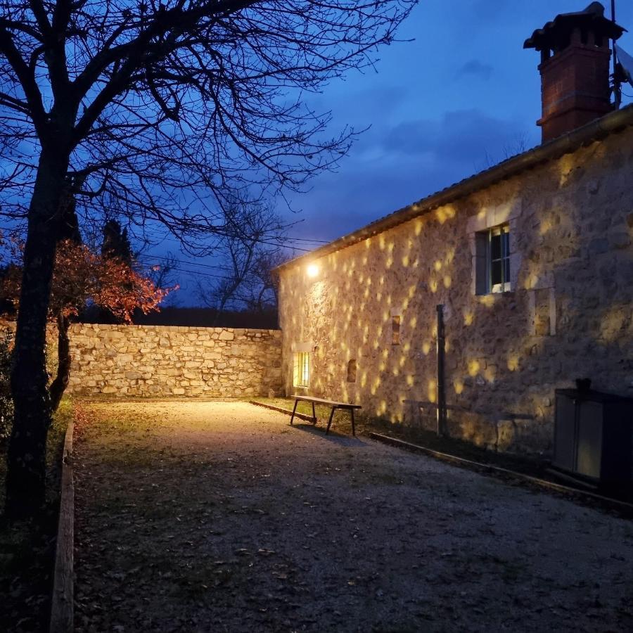 Villa Charmante A Lussan Avec Piscine Privee Et Jardin Closa Buitenkant foto