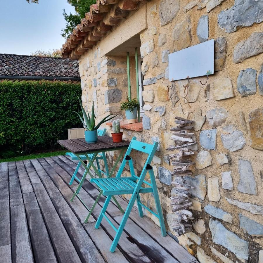 Villa Charmante A Lussan Avec Piscine Privee Et Jardin Closa Buitenkant foto